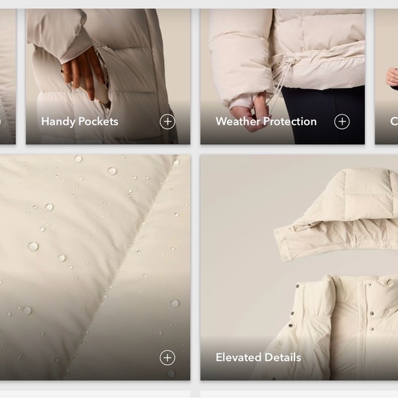 NWT Columbia Amaze Puff Light Beige Puffer Jacket - Picture 5 of 7